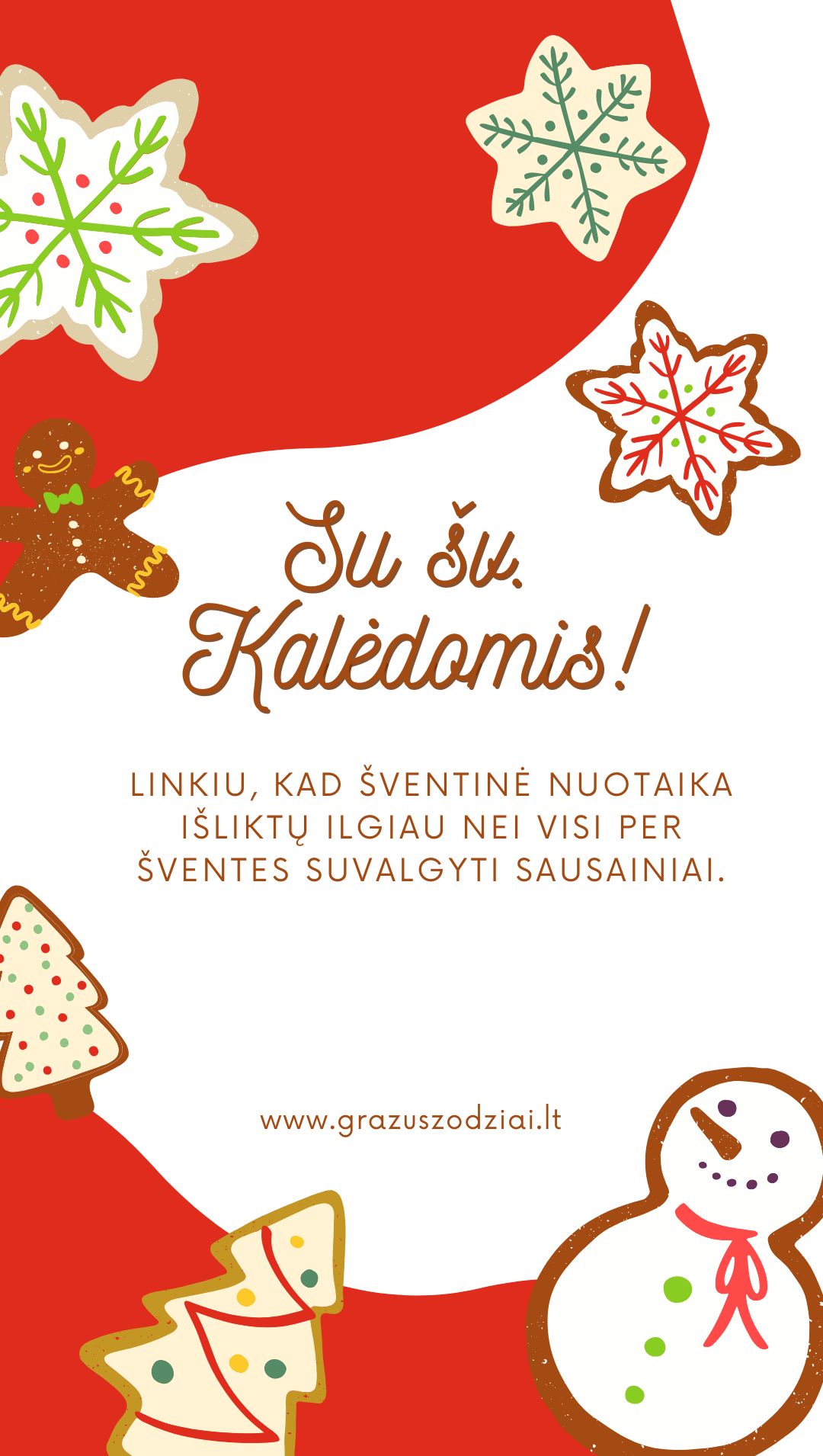 Linksmas Kalėdinis atvirukas